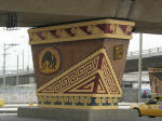 Pretty flyover supports